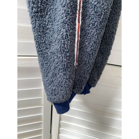 Secret Treasures Gray Plush Sherpa Fleece 2 Piece PJ Set Winter Sz Large - Picture 8 of 9